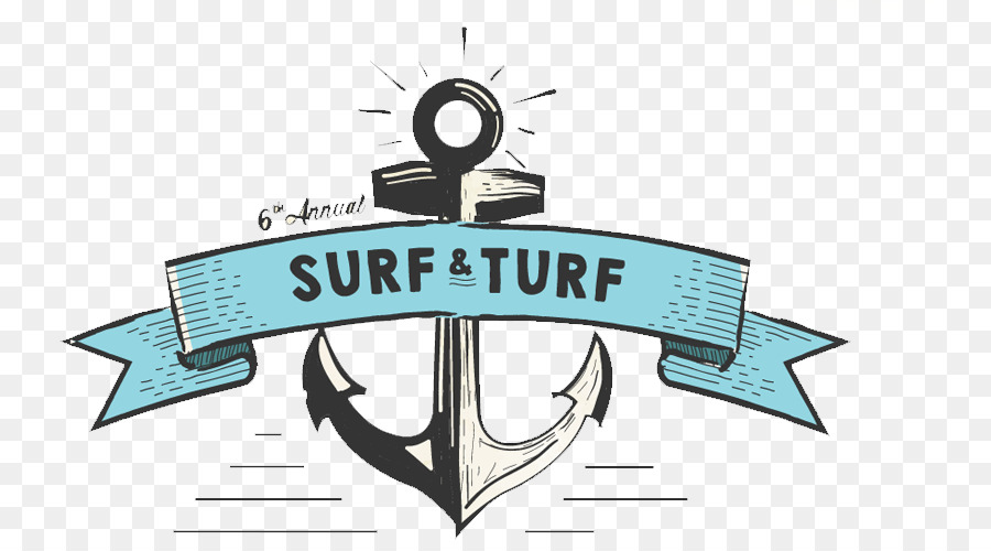 Logotipo De Surf Y Césped，Ancla PNG