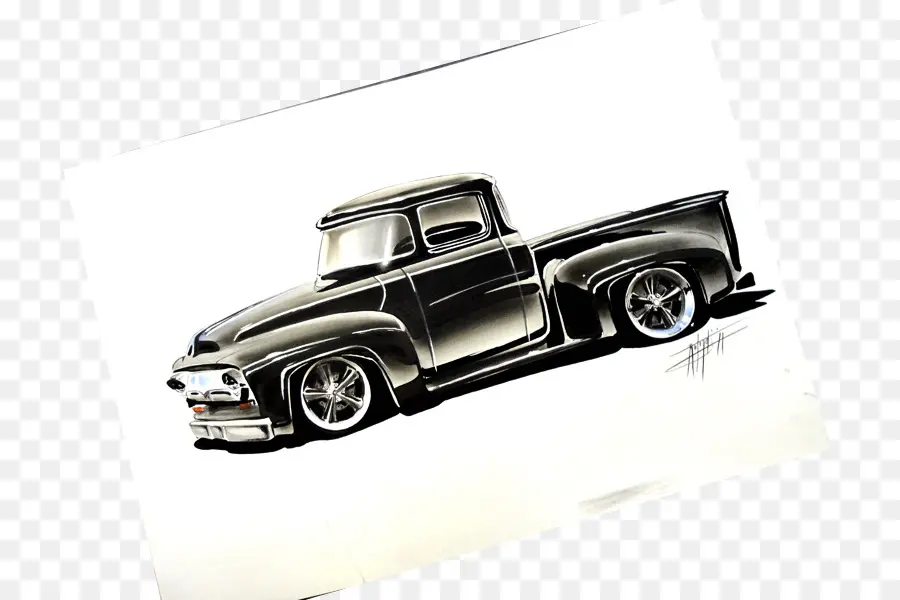 Camion Clasico，Auto PNG