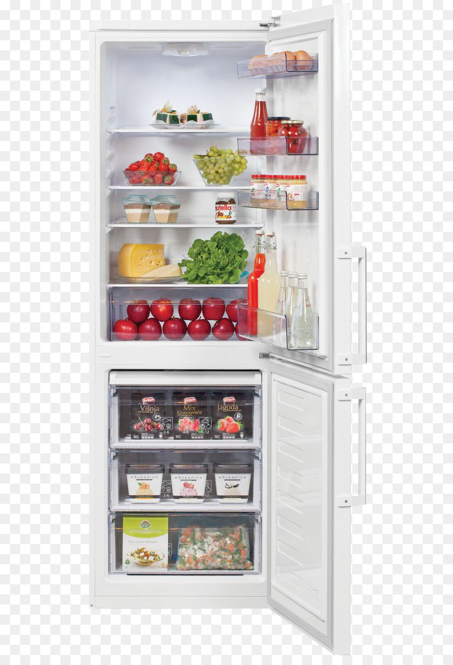 Refrigerador，De Alimentos Congelados PNG