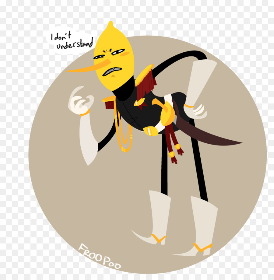 Conde De Lemongrab，De Dibujos Animados PNG