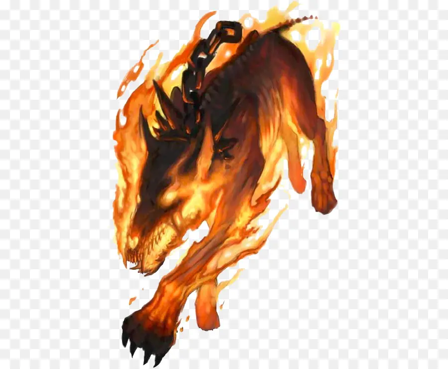 Perro De Fuego，Llama PNG