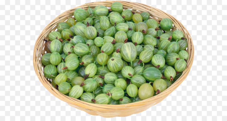 Cesta De Grosellas，Fruta PNG