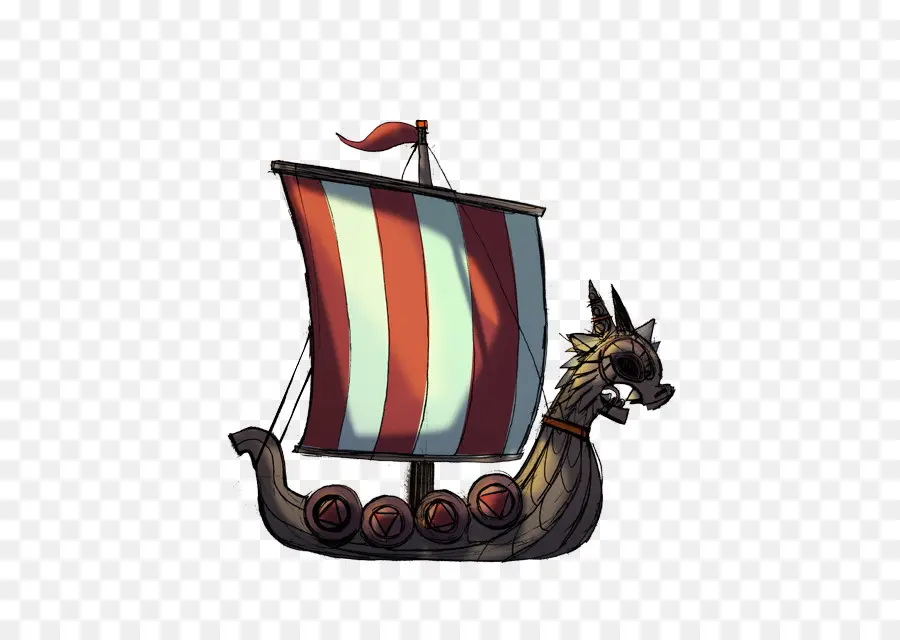 Barcos Vikingos，Barco PNG