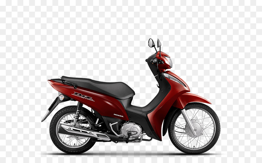 Motocicleta Roja Y Negra，Scooter PNG