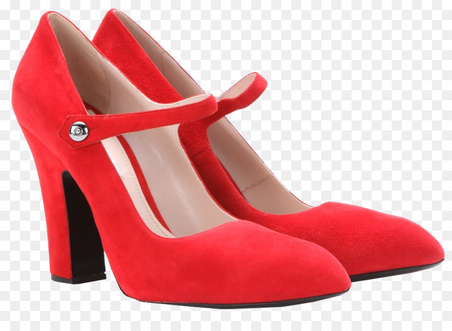 Tacón Alto Rojo，Zapato PNG