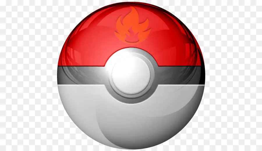 Pokebola，Rojo PNG