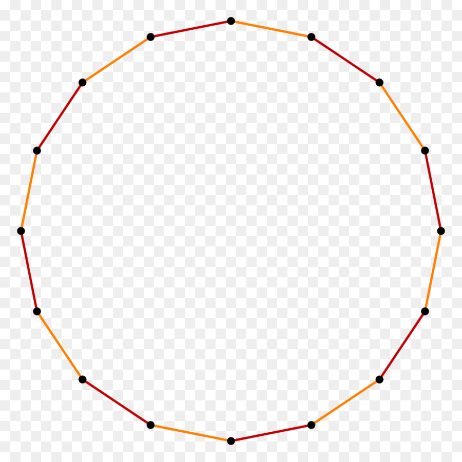 Pentadecagon，Angulo PNG