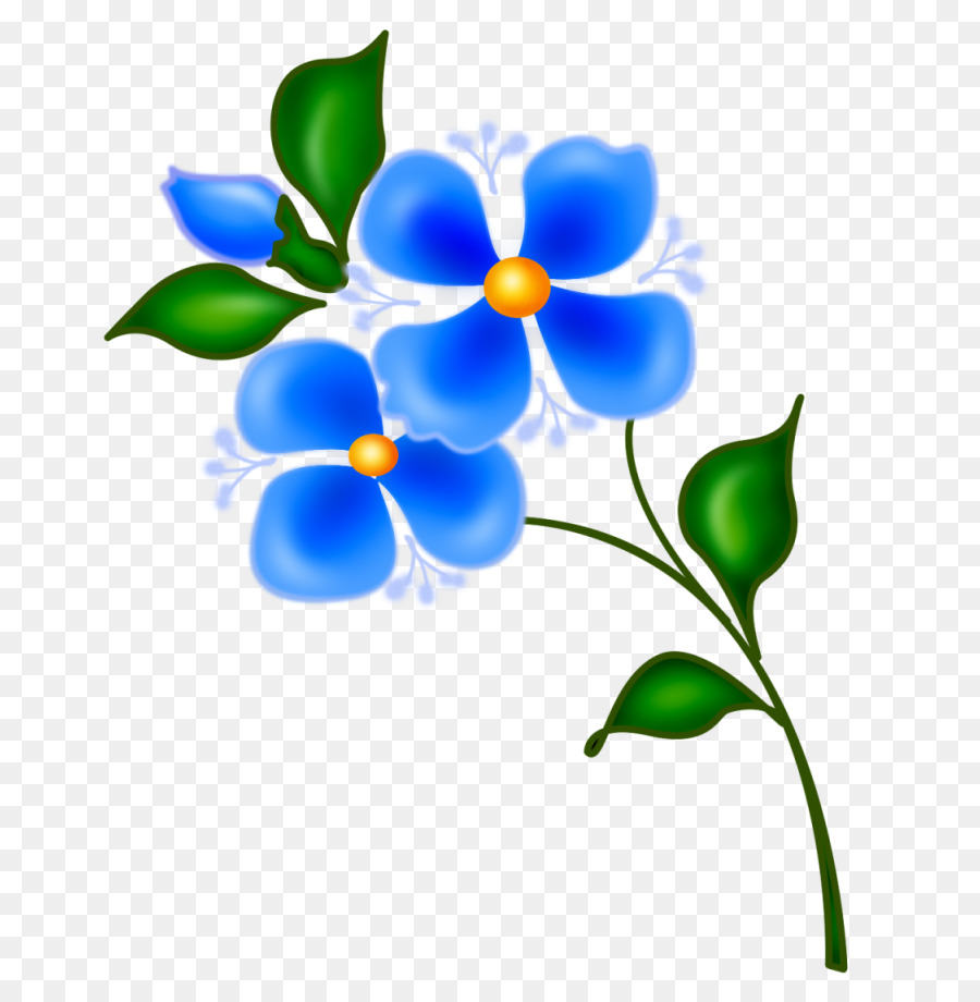 Flores Azules，Naturaleza PNG