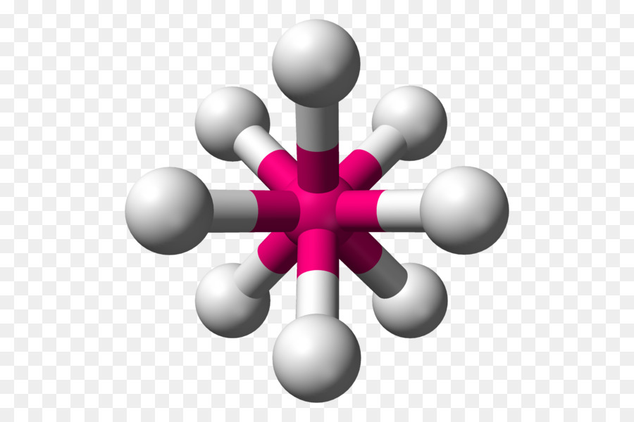 La Teoría Vsepr，Plaza Antiprismatic La Geometría Molecular PNG