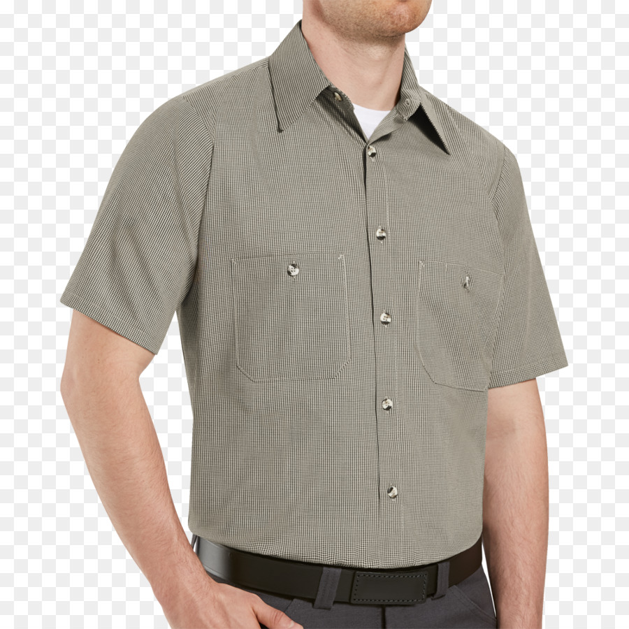 De Color Caqui，Camisa De Vestir PNG