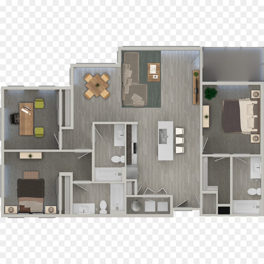 Distribución Del Apartamento，Plano De Planta PNG