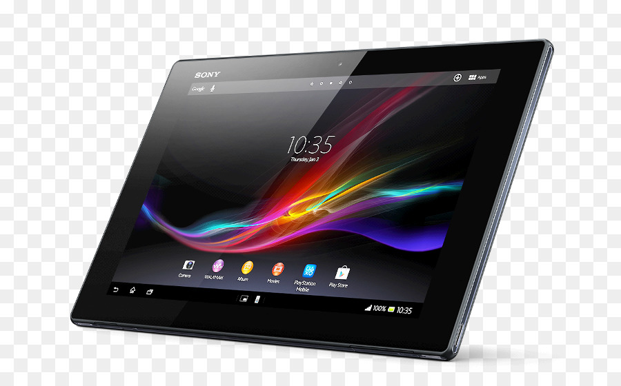 Sony Xperia Z2 Tablet，Sony Xperia Z4 Tablet PNG