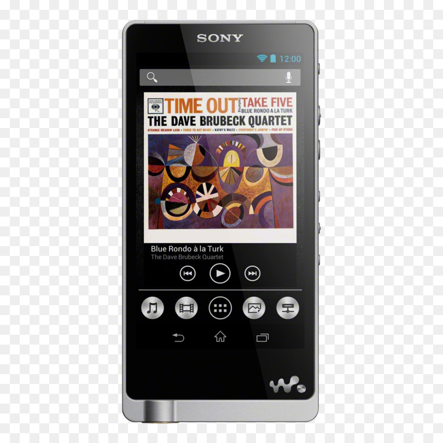 Audio Digital，Sony Walkman Nwzzx1 PNG