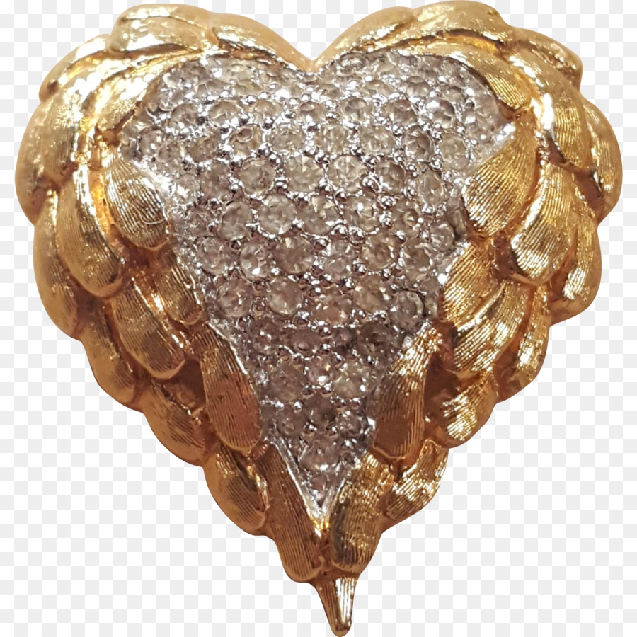 Broche De Corazon，Broche PNG