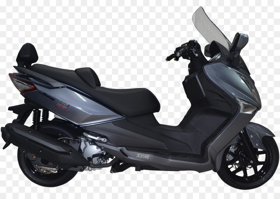 Motocicleta Blanca，Scooter PNG