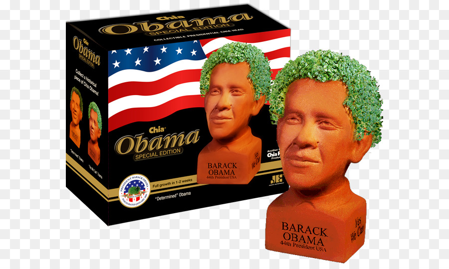 Barack Obama，Chia Pet PNG