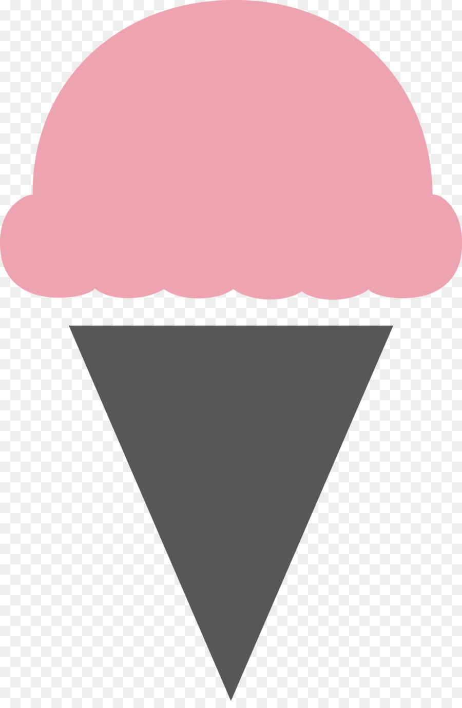 Cono De Helado，Postre PNG