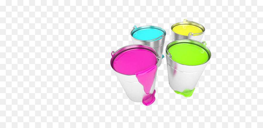 Cubos De Pintura，Vistoso PNG