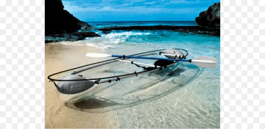 Kayak Transparente，Playa PNG