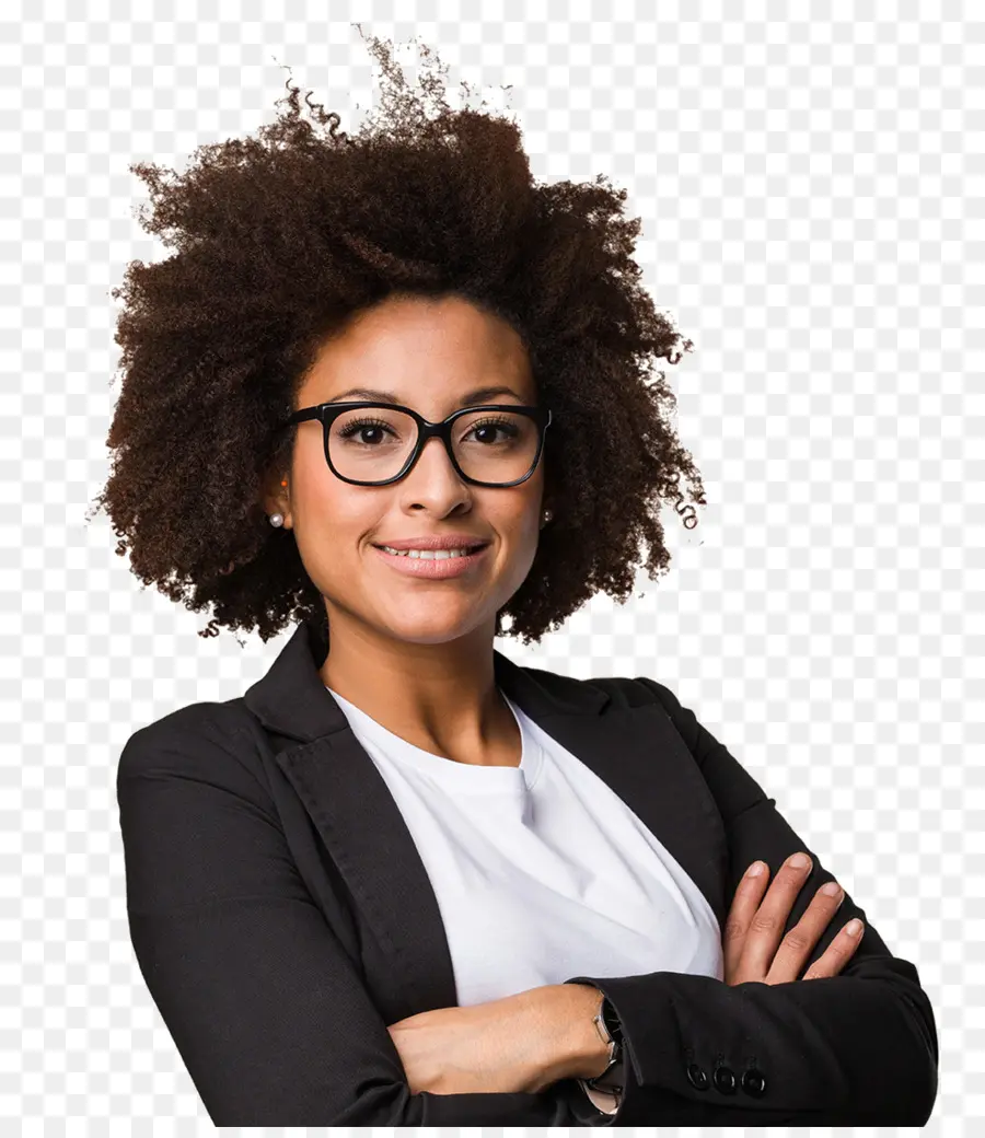 Mujer，Anteojos PNG