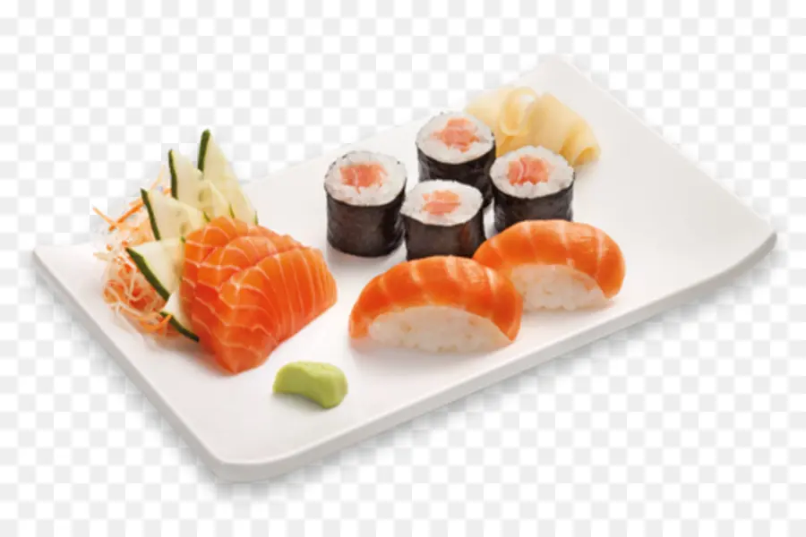 Sushi En Plato，Sushi PNG