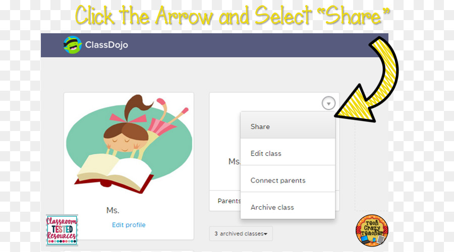 Classdojo，Biblioteca PNG