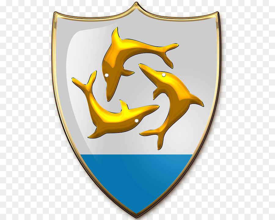 Escudo De Delfines，Emblema PNG