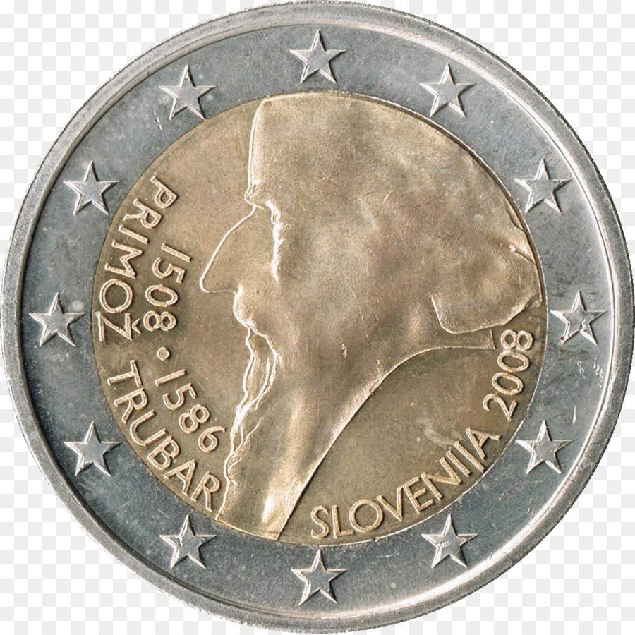 Moneda，Monedas Conmemorativas De 2 Euros PNG