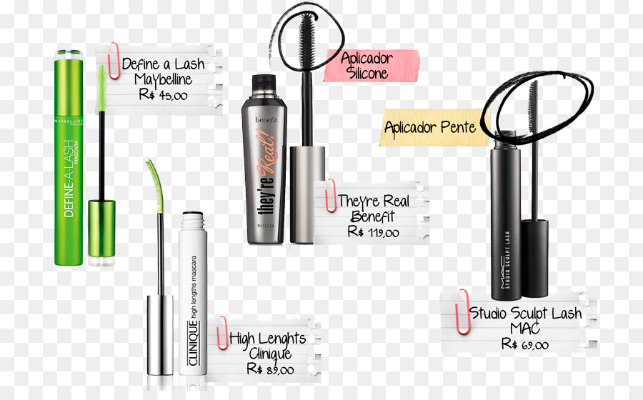 Mascara，Barra De Labios PNG