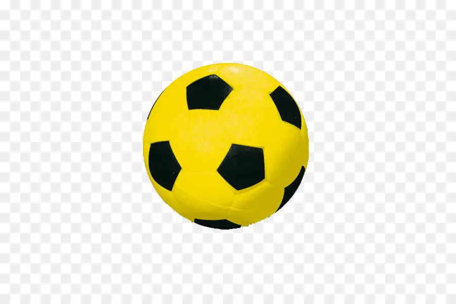 Balón De Fútbol Amarillo Y Negro，Balón De Fútbol PNG