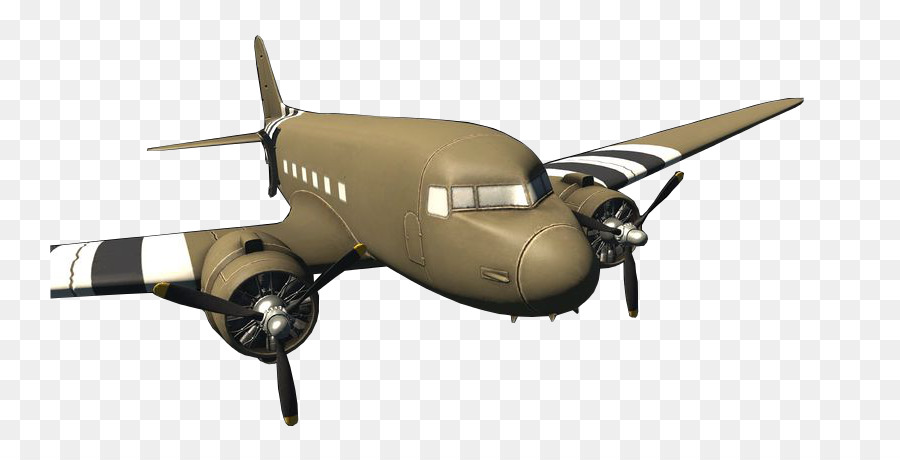 Douglas C47 Skytrain，Los Viajes Aéreos PNG