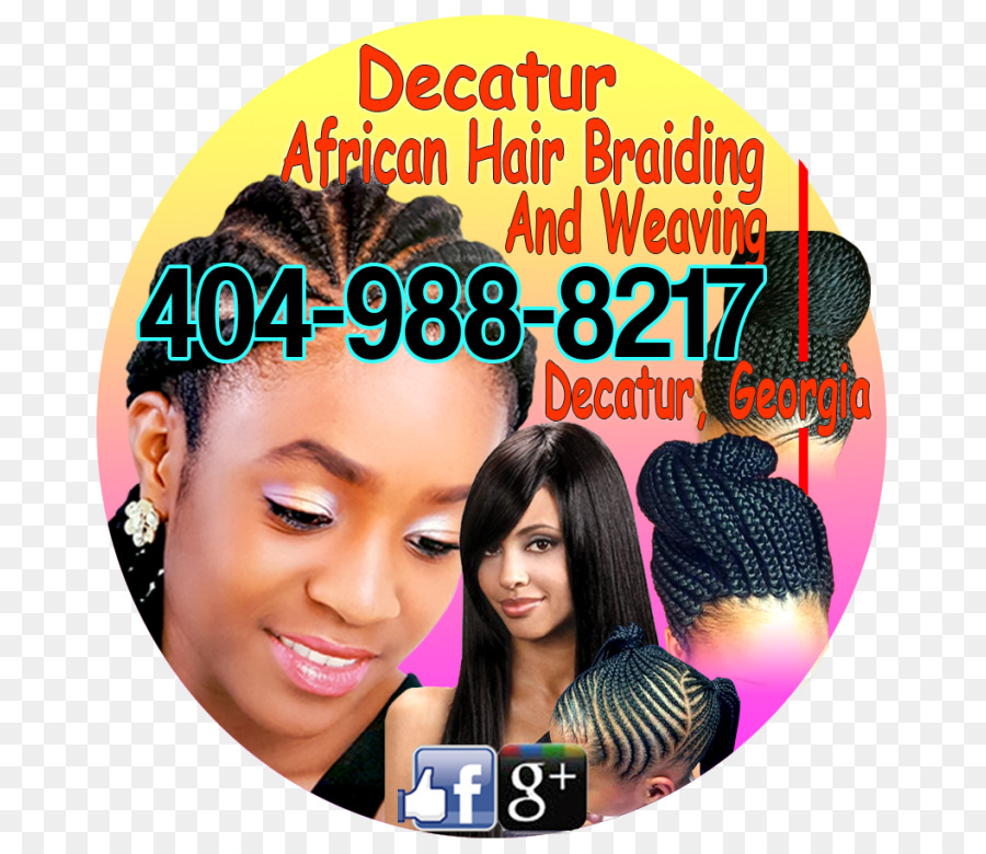 Decatur，Decatur Africano Cabello Trenzado Y Tejido PNG