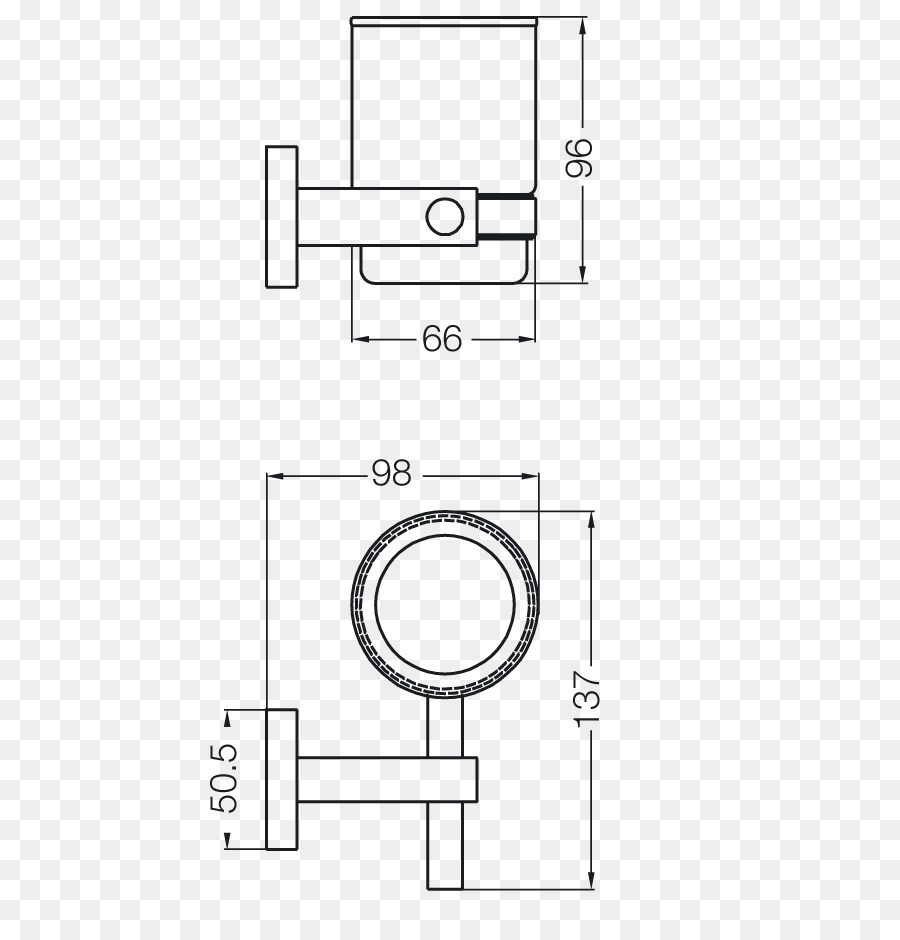 La Manija De La Puerta，Dibujo Técnico PNG