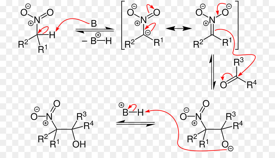 Reacción De Nitroaldol，Reacción Química PNG