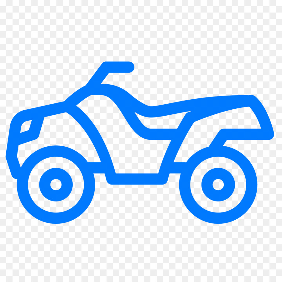 Motocicleta，Azul PNG