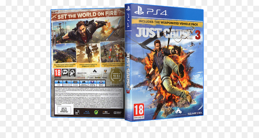 Just Cause 3，Playstation PNG