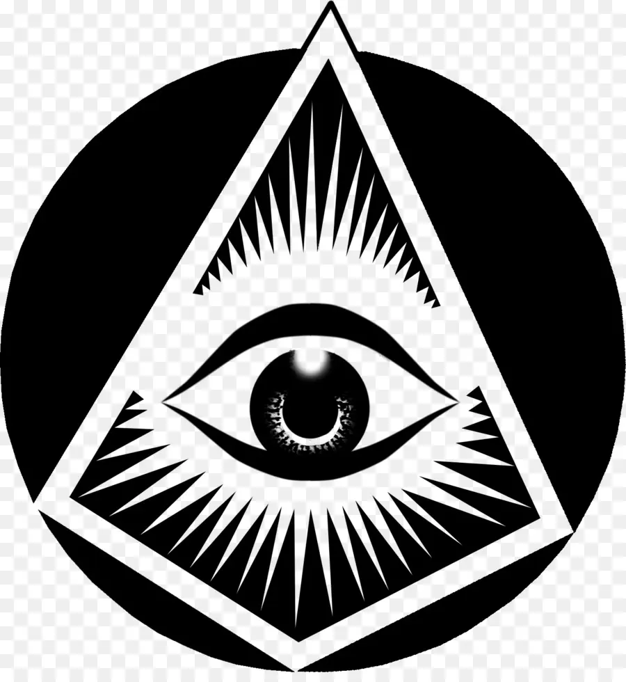 Ojo En Triángulo，Illuminati PNG