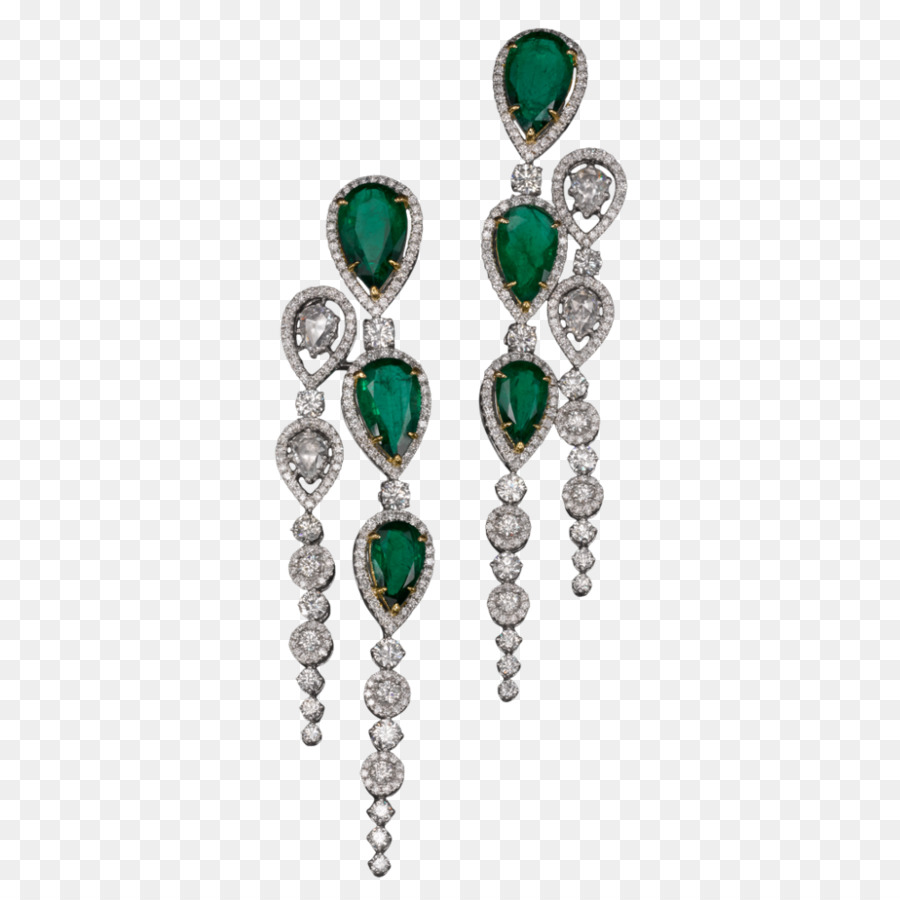 Pendientes，Esmeralda PNG