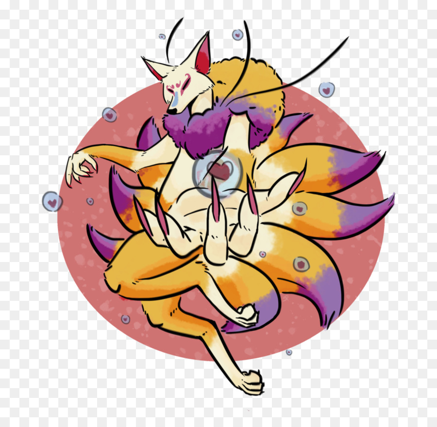 Ninetailed Fox，Yokai Watch PNG