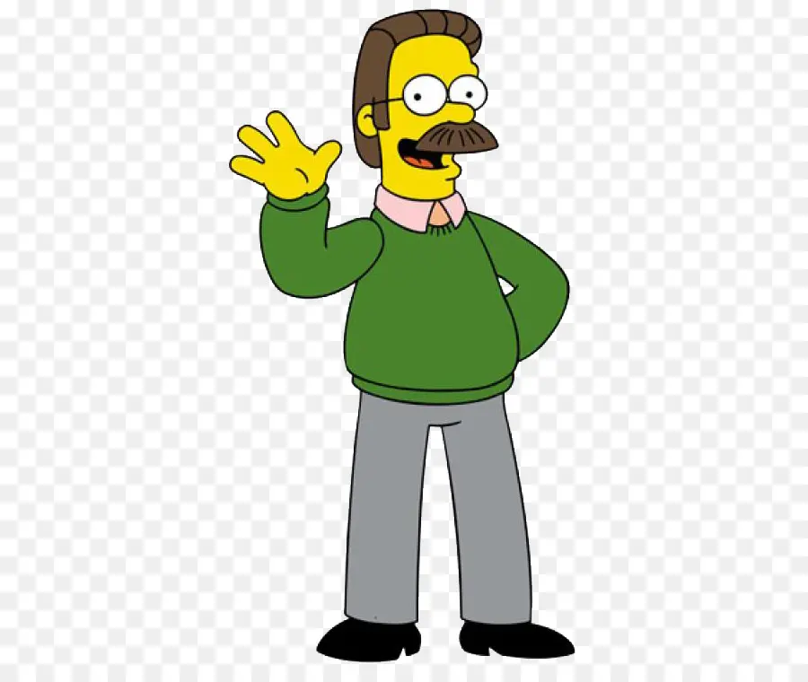 Ned Flanders，Los Simpsons Aprovechado PNG