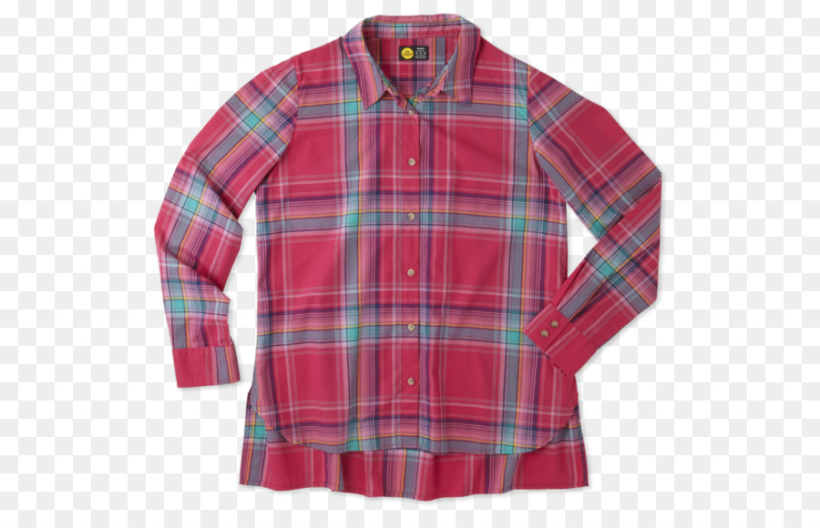 Camisa De Tartán Roja，Camisa PNG