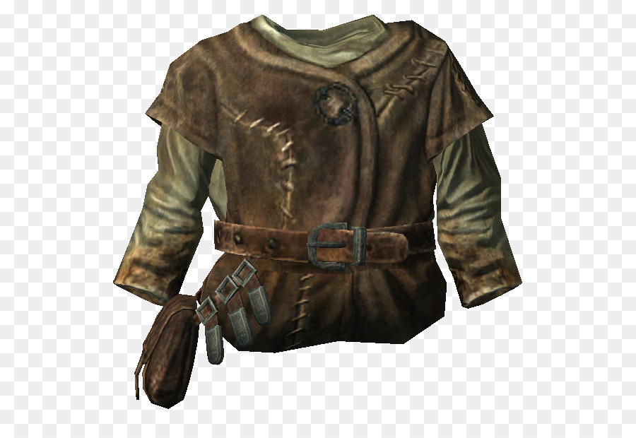 Elder Scrolls V Skyrim Dragonborn，Chaqueta De Cuero PNG