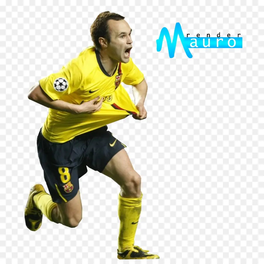 Futbolista，Jersey Amarillo PNG