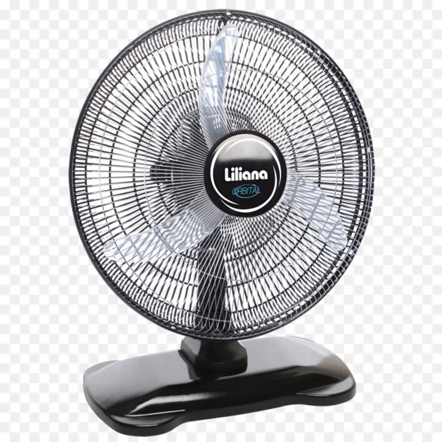 Ventilador De Mesa Negro，Enfriamiento PNG