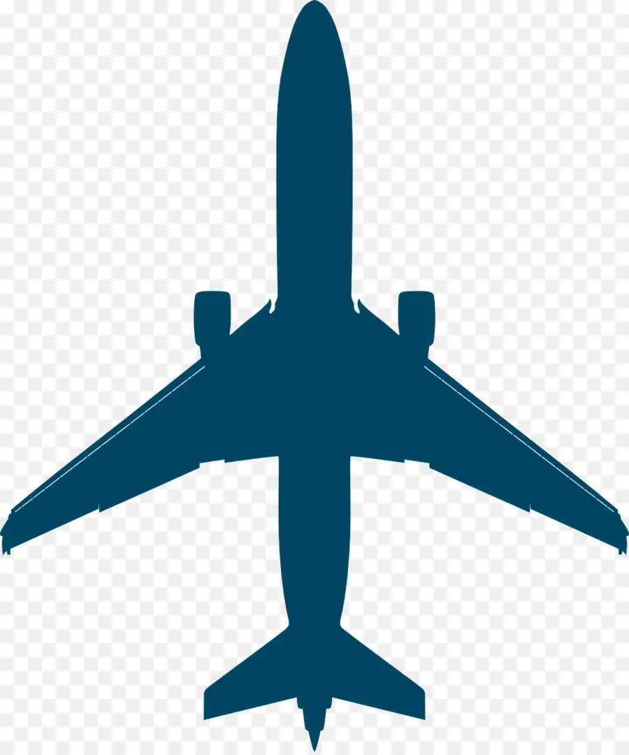 Avión，Silueta PNG