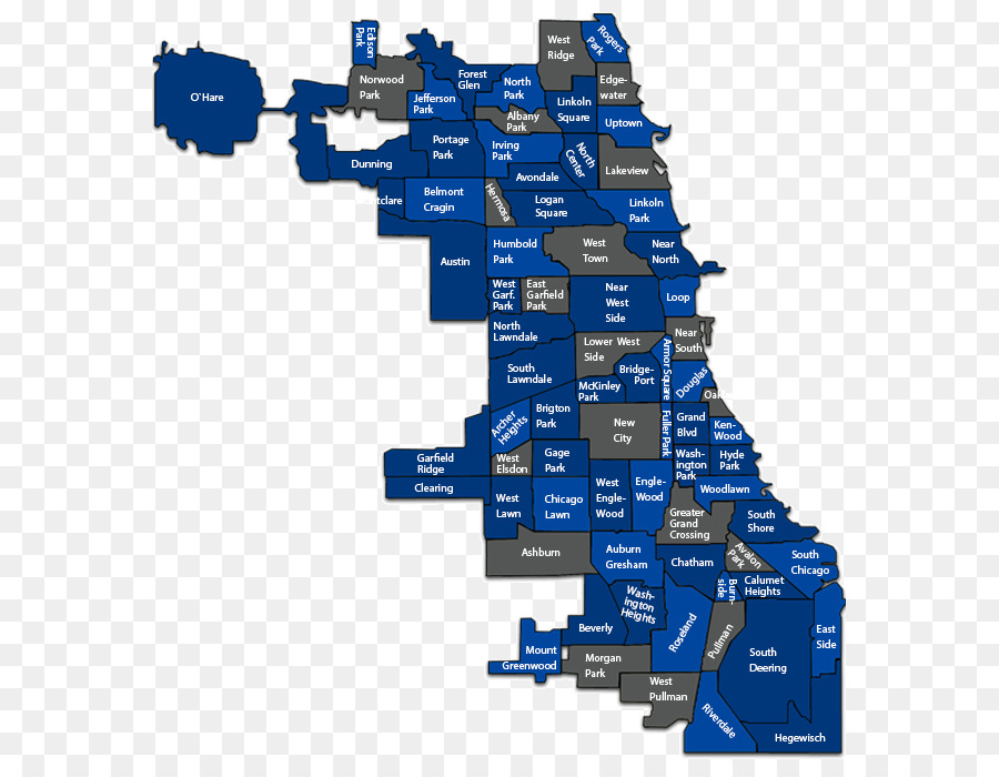 Vivienda De Chicago，Mapa PNG