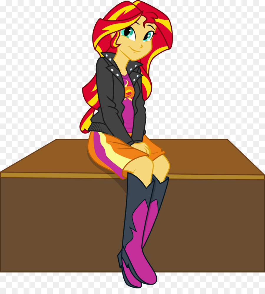 Pinkie Pie，Sunset Shimmer PNG