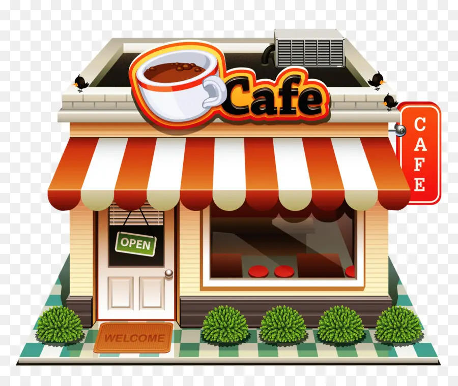 Cafetería，Asientos Al Aire Libre PNG