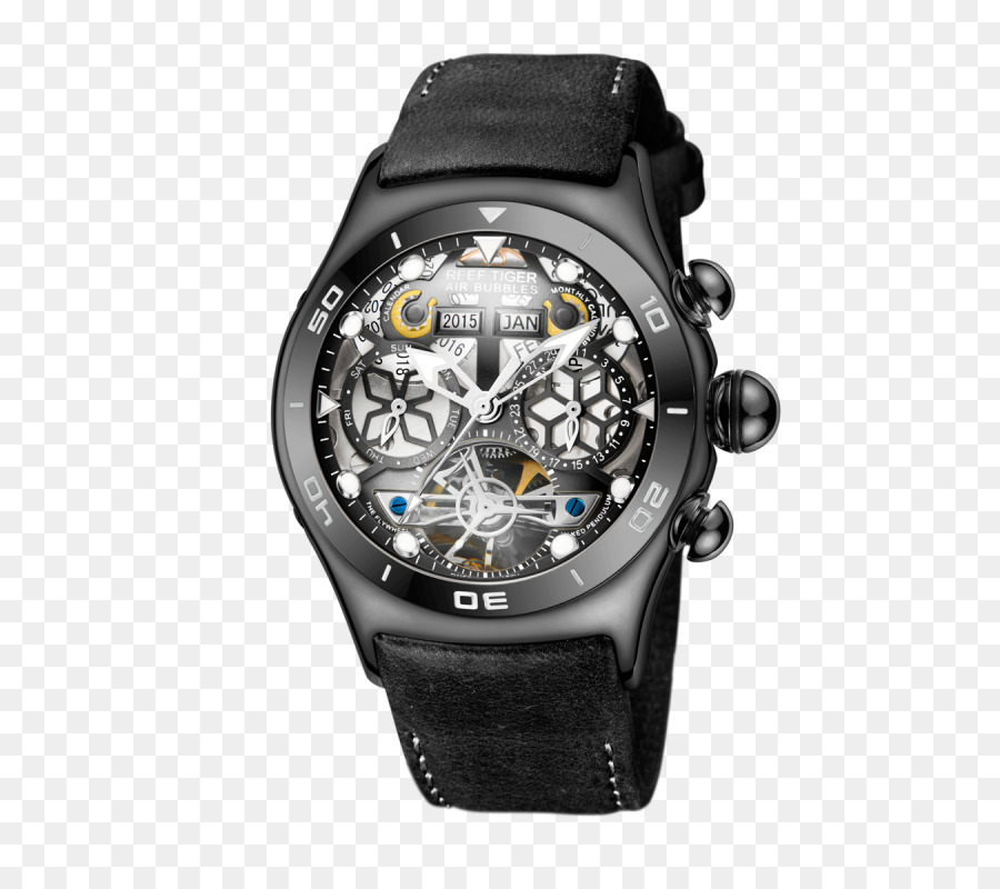 Tourbillon，Reloj De Esqueleto PNG