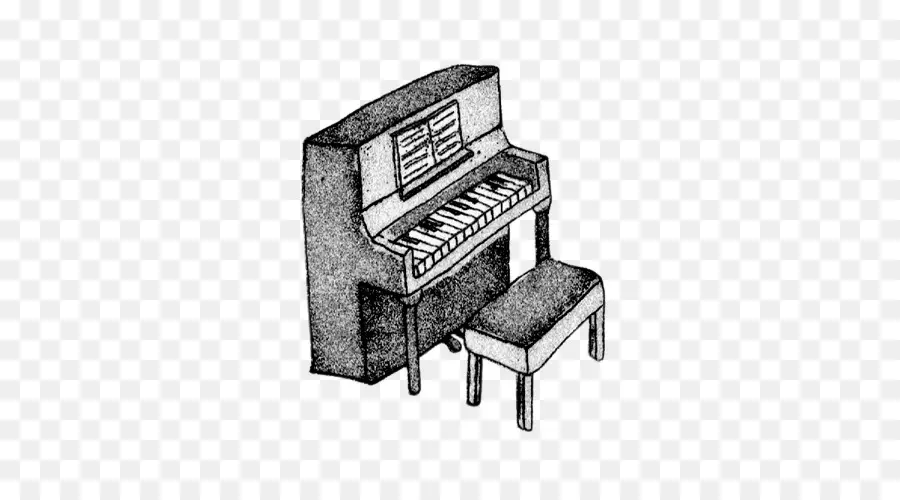 Piano，Teclado PNG